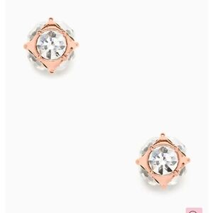 NEW Kate Spade Lady Marmalade Earrings Rose Gold Gifts Designer Celeb Style